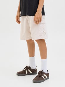 Jack & Jones Loose Fit Short en molleton Junior -Moonbeam - 12285026