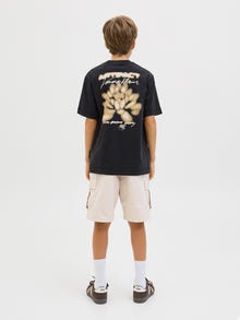 Jack & Jones Loose Fit Short en molleton Junior -Moonbeam - 12285026