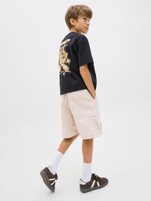 Jack & Jones Loose Fit Short en molleton Junior -Moonbeam - 12285026