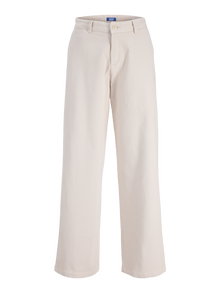 Jack & Jones Calças Chino Loose Fit Junior -Moonbeam - 12285028