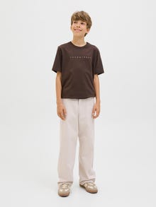 Jack & Jones Chinobroek Junior -Moonbeam - 12285028