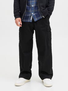 Jack & Jones Nohavice cargo Junior -Black - 12285042