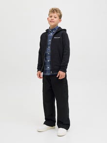 Jack & Jones Nohavice cargo Junior -Black - 12285042