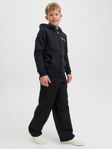 Jack & Jones Nohavice cargo Junior -Black - 12285042