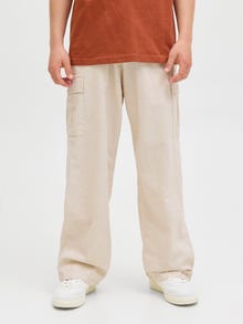 Jack & Jones Cargo kelnės Jaunimui -Moonbeam - 12285042