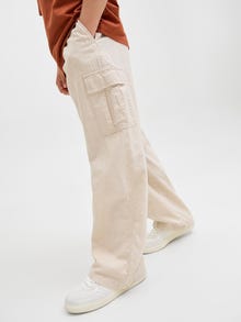 Jack & Jones Cargo kelnės Jaunimui -Moonbeam - 12285042