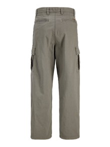 Jack & Jones Pantalons cargo Loose Fit Taille moyenne Junior -Tea Leaf - 12285042