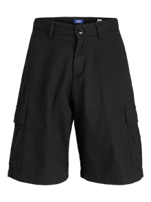 Jack & Jones Loose Fit Junior Cargo Shorts -Black - 12285046