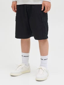 Jack & Jones Loose Fit Hlače kratke dolžine Mladinci -Black - 12285046