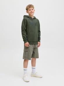 Jack & Jones Loose Fit Šortky Junior -Tea Leaf - 12285046