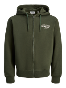 Jack & Jones Plus Size Printed Hoodie -Duffel Bag - 12285082