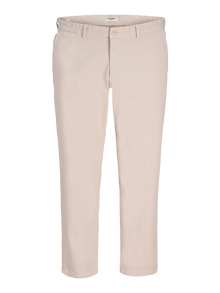 Jack & Jones Loose fit Mid rise Plus Chinos -Moonbeam - 12285084
