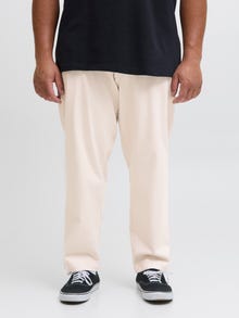Jack & Jones Plus Size Pantalones de ajuste relajado Corte loose -Moonbeam - 12285084