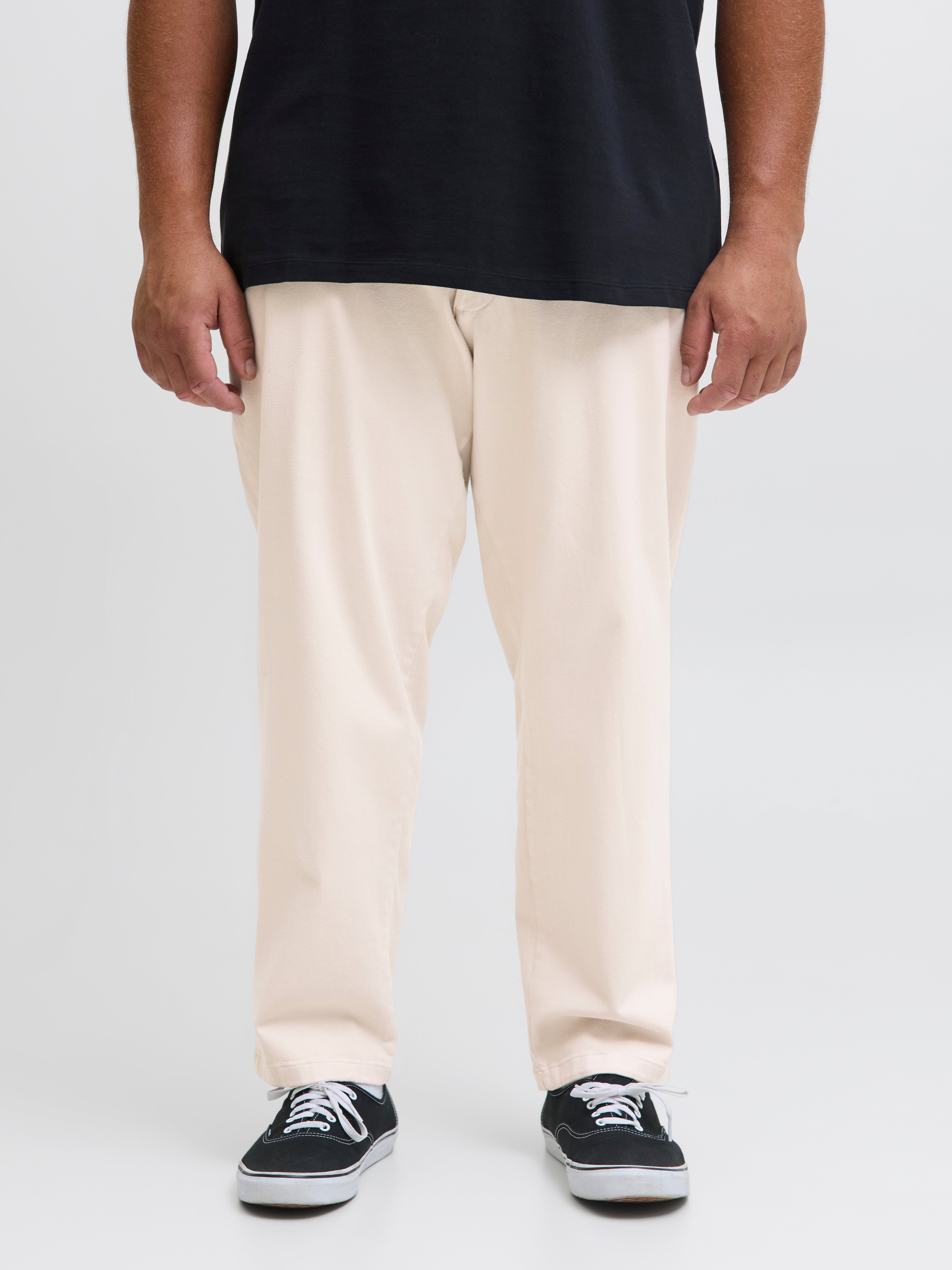 Plus Size Loose Fit Relaxed Fit Hosen