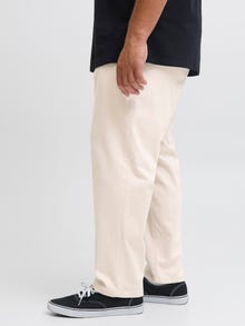 Jack & Jones Plus Size Pantalones de ajuste relajado Corte loose -Moonbeam - 12285084