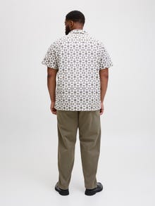 Jack & Jones Plus Size Loose Fit Bukser i relaxed fit -Tea Leaf - 12285084