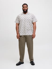 Jack & Jones Plus Size Loose Fit Bukser i relaxed fit -Tea Leaf - 12285084