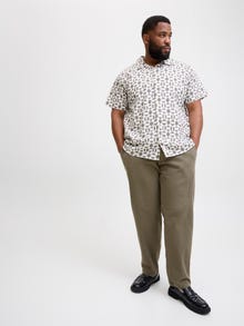 Jack & Jones Plus Size Loose Fit Bukser i relaxed fit -Tea Leaf - 12285084