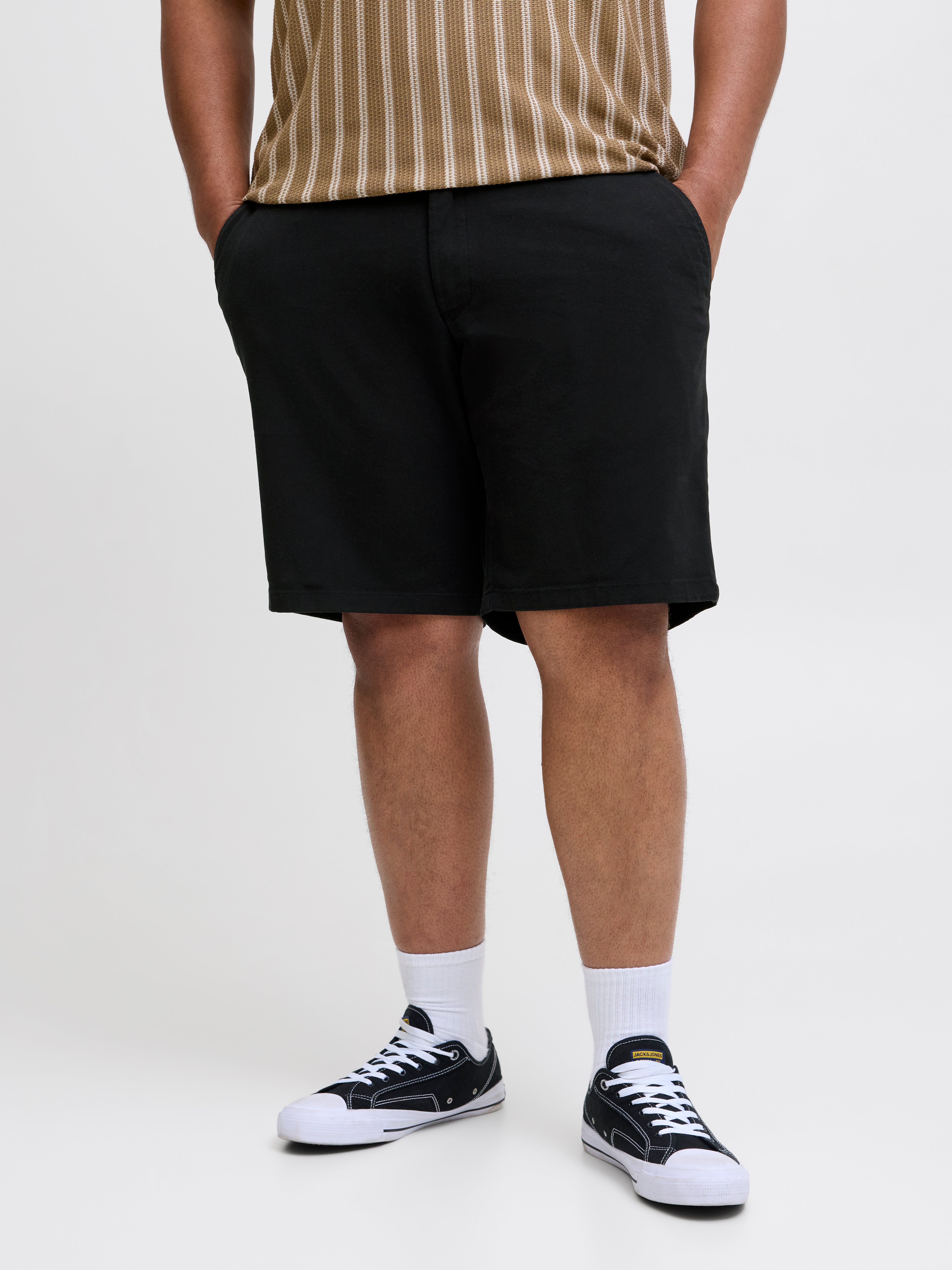 Plus Size Loose Fit Shorts