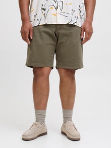 Jack & Jones Plus Size Loose Fit Shorts -Tea Leaf - 12285085