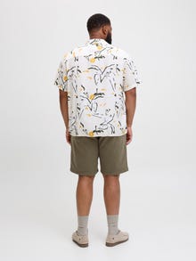 Jack & Jones Plus Size Loose Fit Shorts -Tea Leaf - 12285085