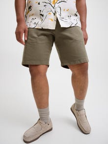 Jack & Jones Plus Size Loose Fit Shorts -Tea Leaf - 12285085