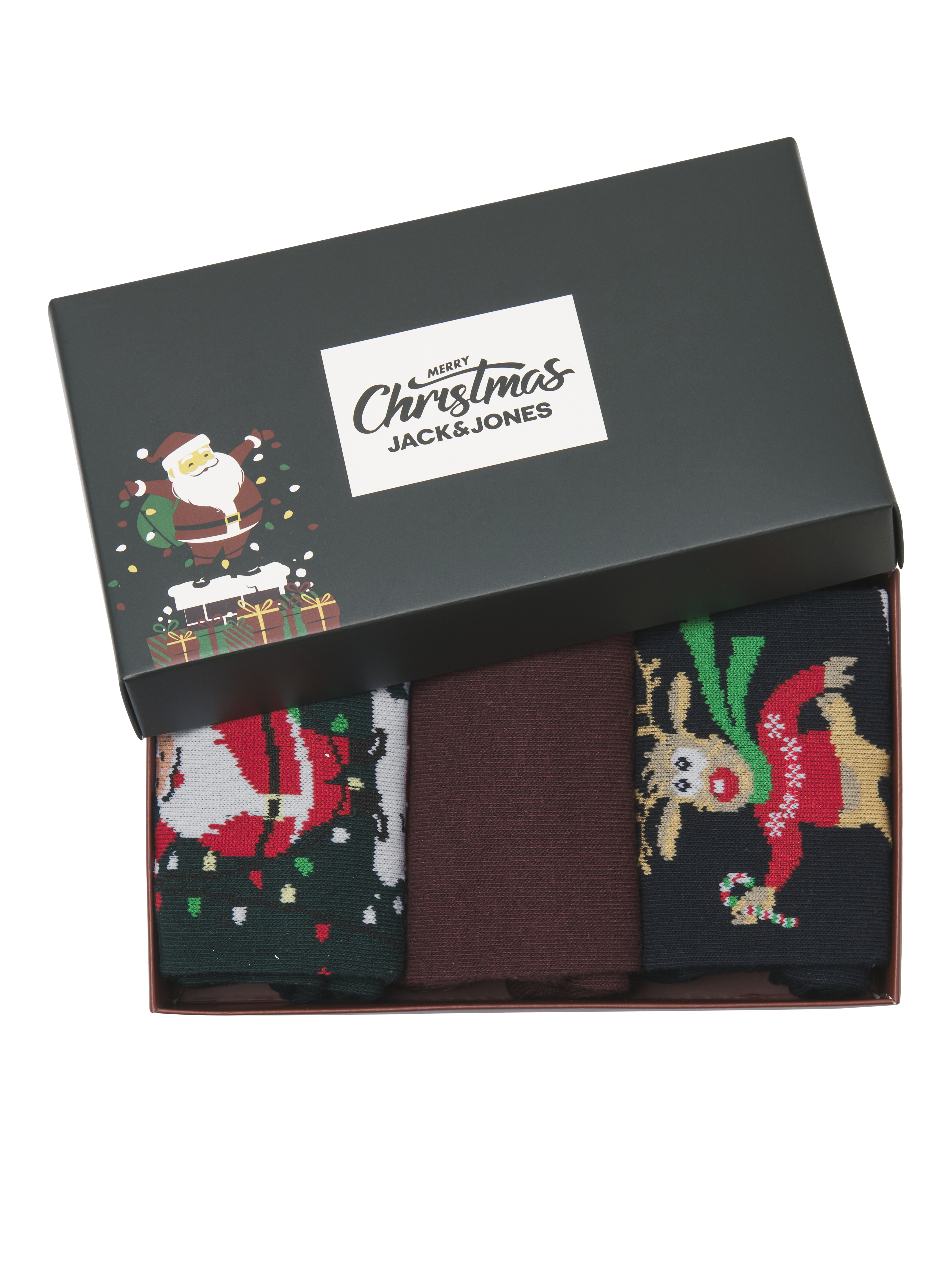 Thumbnail - 3er-pack Socken Geschenkbox