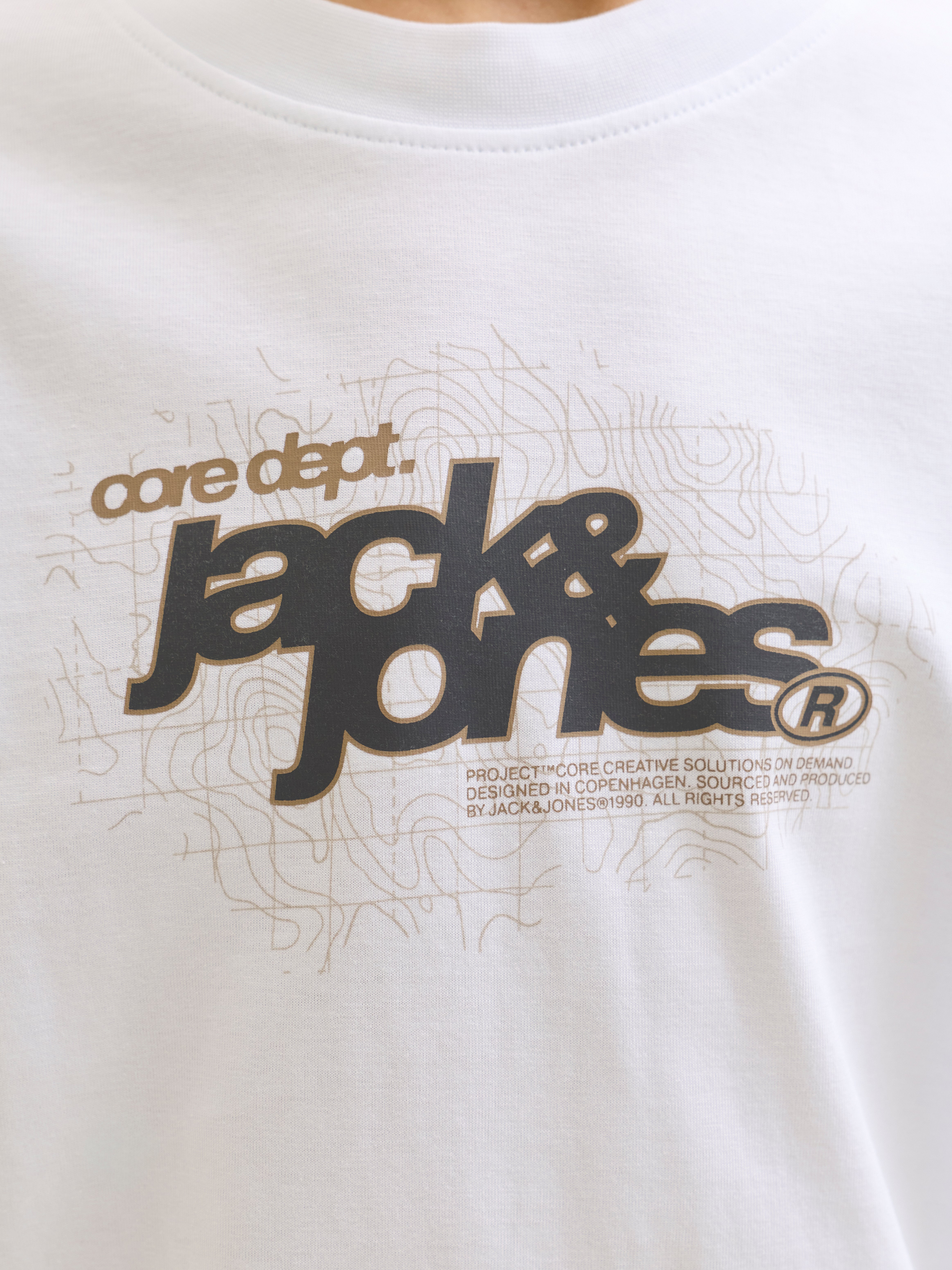 JACK & JONES Boys Langarm-T-Shirt - Lässiges Basic Mit Branding