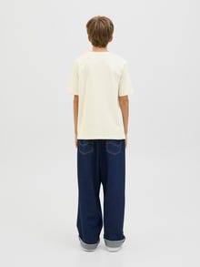 Jack & Jones Tričko Juniorské -Sweet Corn - 12285166