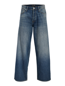 Jack & Jones JJIDAVE JJORIGINAL SQ 080 Wide fit Džinsai -Blue Denim - 12285234