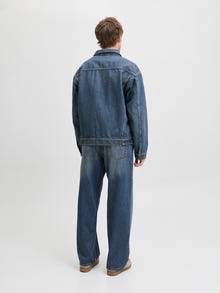 Jack & Jones JJIDAVE JJORIGINAL SQ 080 Wide fit jeans -Blue Denim - 12285234