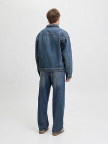 Jack & Jones JJIDAVE JJORIGINAL SQ 080 Wide fit jeans -Blue Denim - 12285234