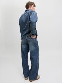 Jack & Jones JJIDAVE JJORIGINAL SQ 080 Wide fit jeans -Blue Denim - 12285234