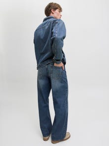 Jack & Jones JJIDAVE JJORIGINAL SQ 080 Wide fit Džinsai -Blue Denim - 12285234