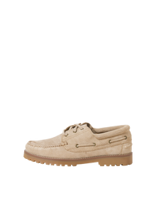 Jack & Jones Mokasyny -Plaza Taupe - 12285236