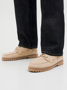 Jack & Jones Mokasyny -Plaza Taupe - 12285236