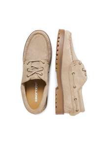Jack & Jones Mokasyny -Plaza Taupe - 12285236