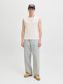 Jack & Jones Φαρδύ στο κάτω μέρος Τζιν -Blue Denim - 12285294