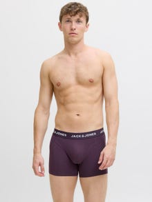 Jack & Jones 5-pack Trunks -Plum Perfect - 12285370