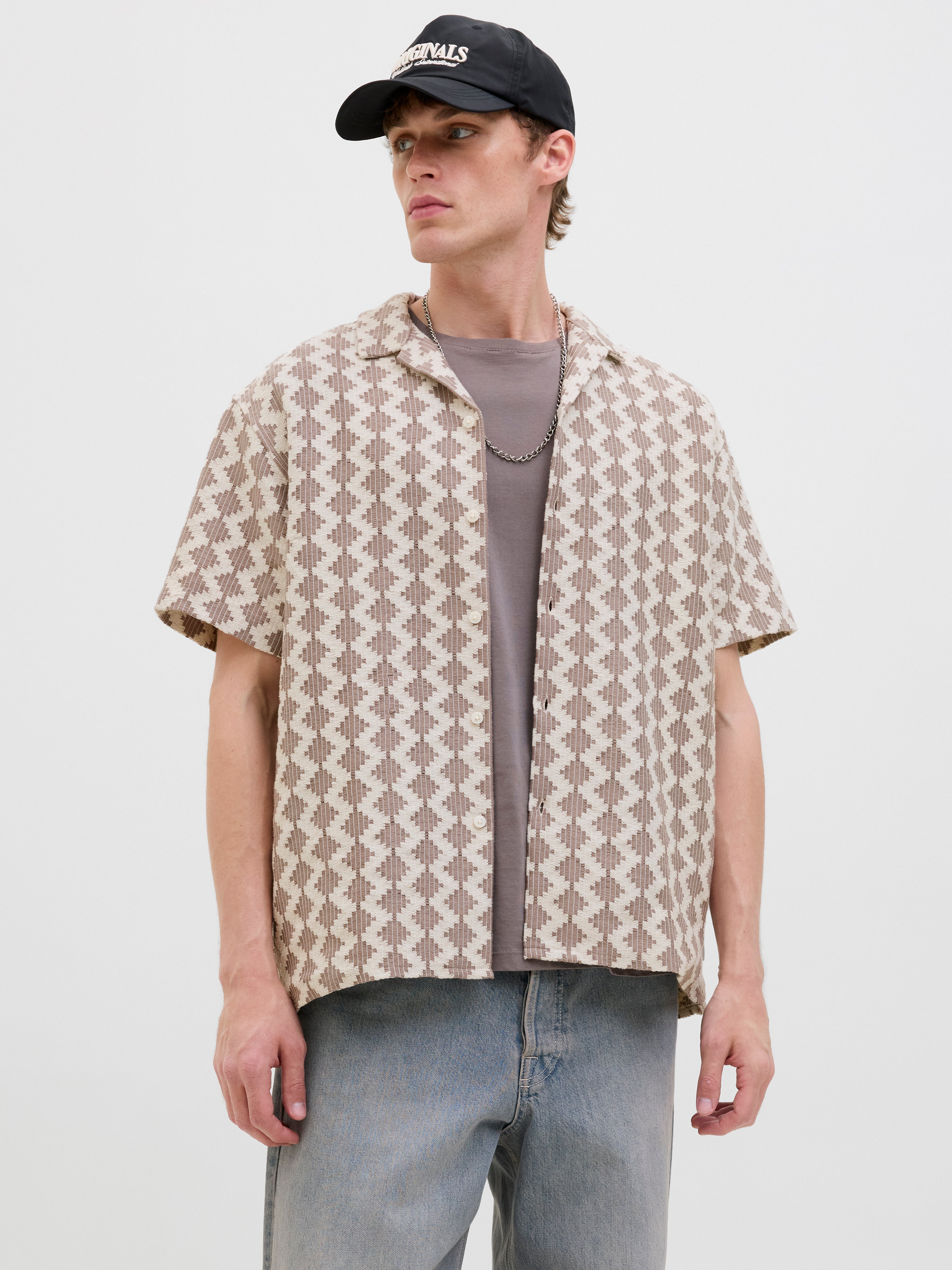 Relaxed Fit Hawaii-hemd