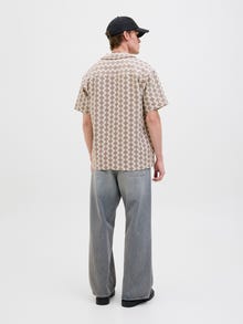Jack & Jones Relaxed Fit Hemd -Mocha Meringue - 12285392