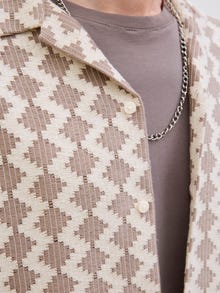 Jack & Jones Relaxed Fit Hemd -Mocha Meringue - 12285392