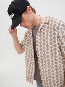 Jack & Jones Relaxed Fit Hemd -Mocha Meringue - 12285392