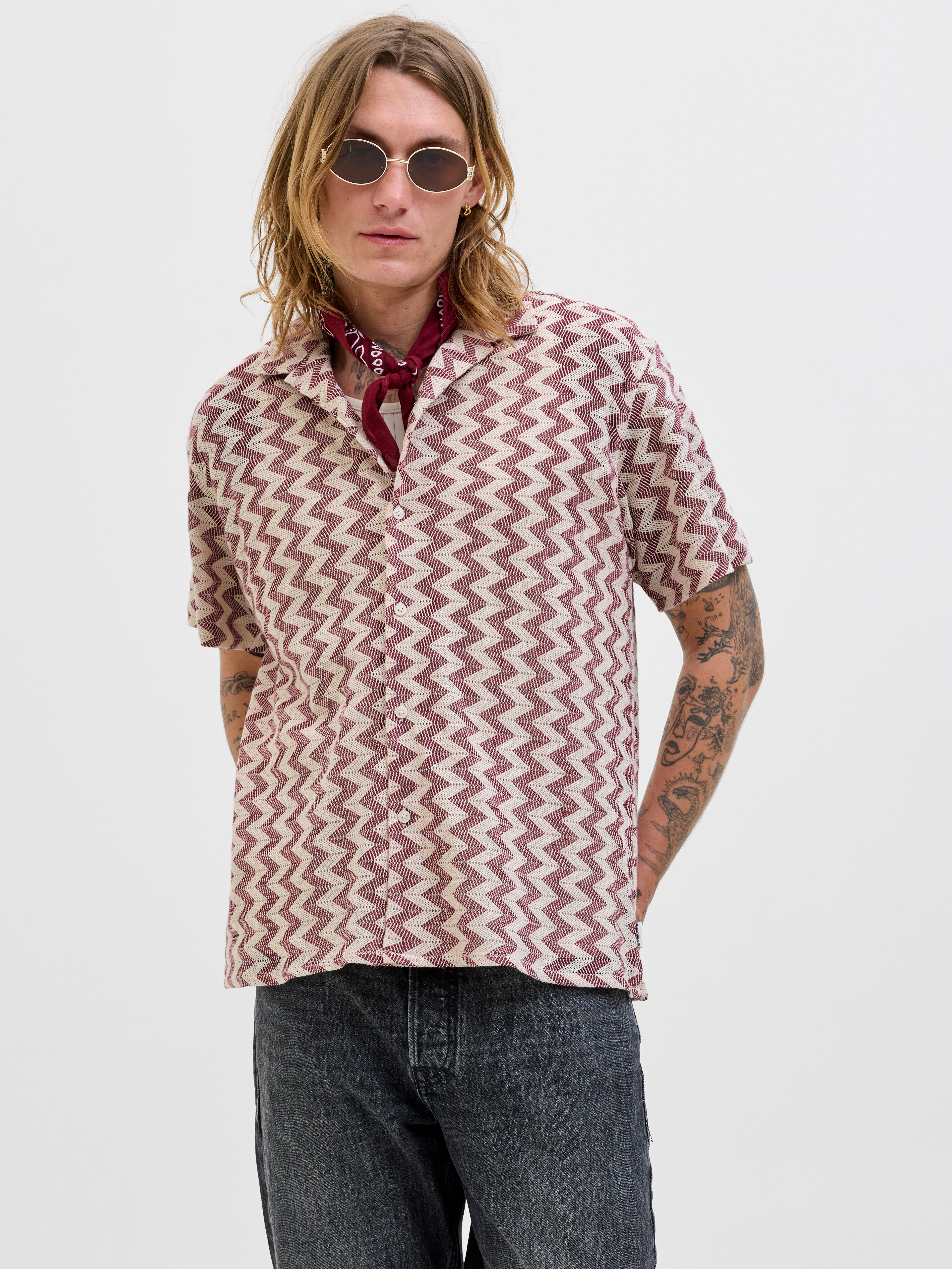 Relaxed Fit Hawaii-hemd