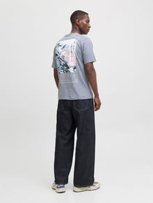 Jack & Jones Rückenprint T-shirt -Tradewinds - 12285404