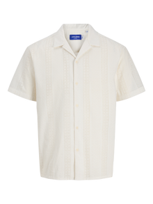 Jack & Jones Chemise Relaxed Fit -Cloud Dancer - 12285419