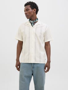 Jack & Jones Chemise Relaxed Fit -Cloud Dancer - 12285419