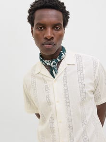 Jack & Jones Chemise Relaxed Fit -Cloud Dancer - 12285419