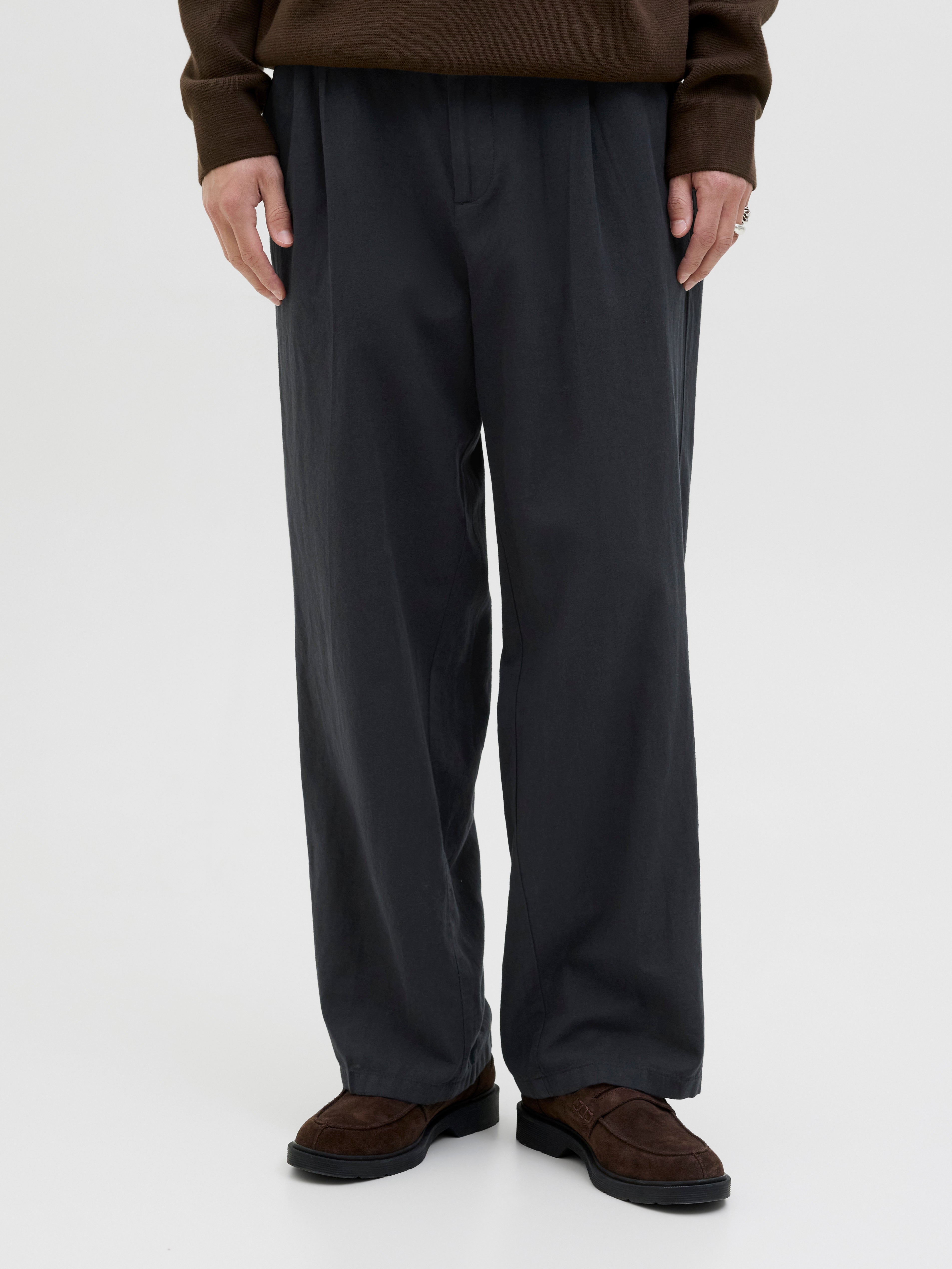 Wide Leg Fit Klassische Hosen