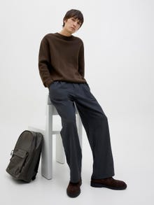 Jack & Jones Wide Leg Fit Klassiset housut -Black - 12285471